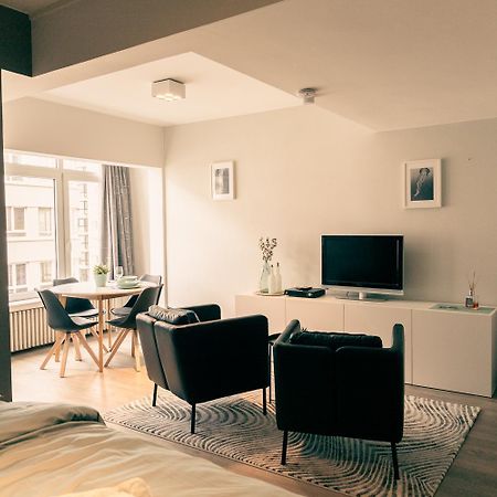 Ruime 2 Pers Studio Bij Casino Oostende: Geniet Van Zee, Kunst, En Relax Exteriör bild