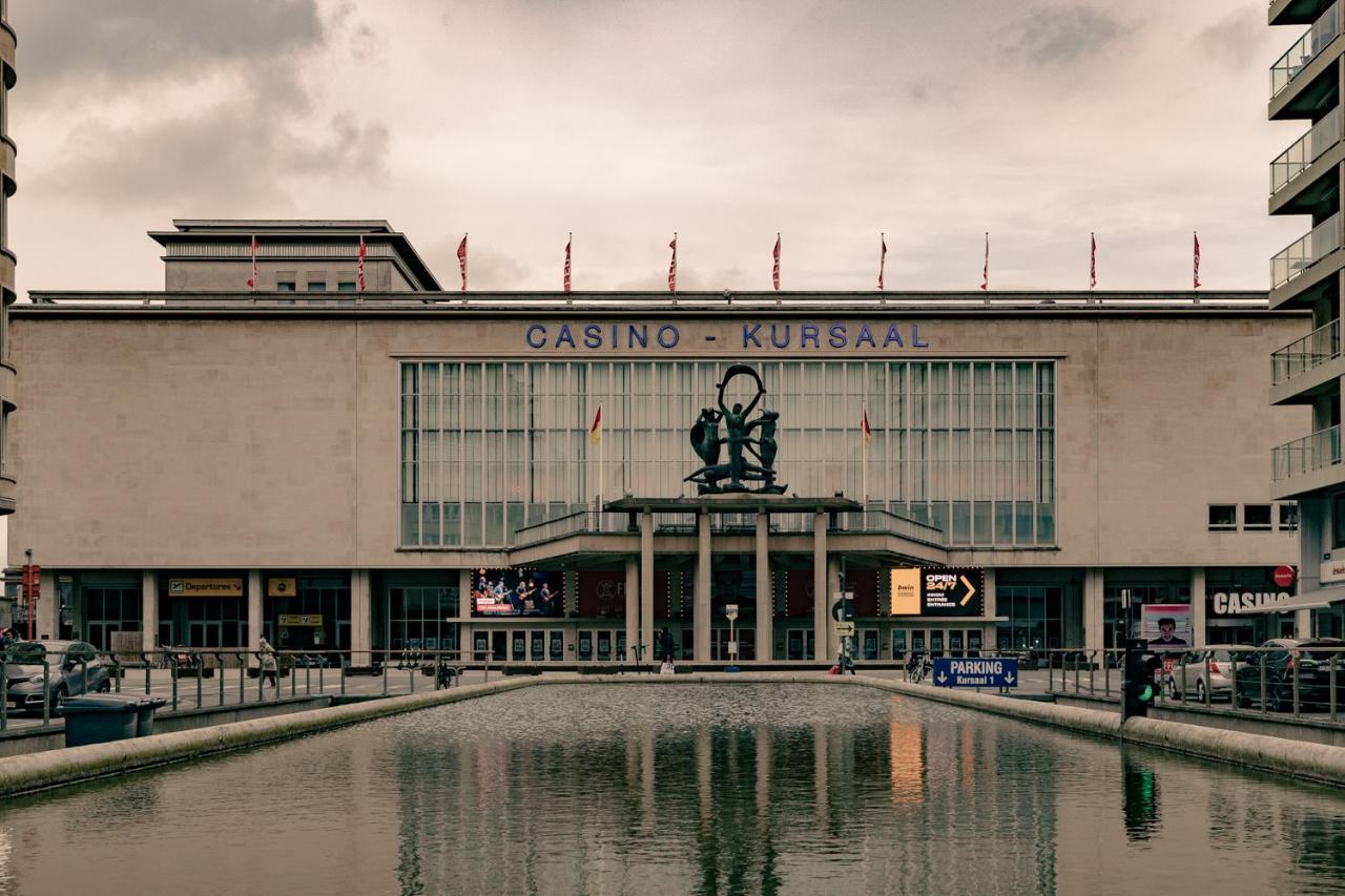 Ruime 2 Pers Studio Bij Casino Oostende: Geniet Van Zee, Kunst, En Relax Lägenhet Exteriör bild